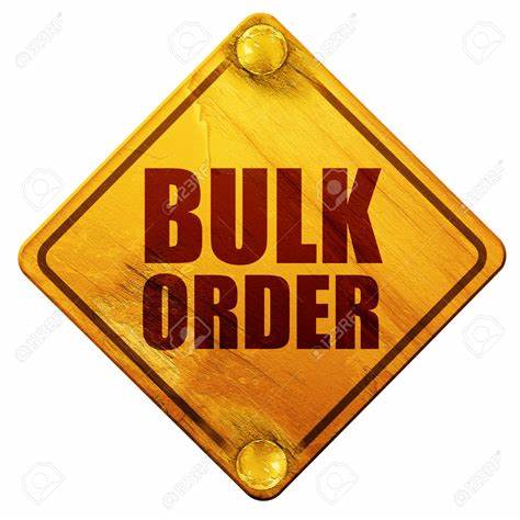Customized Bulk Ordering